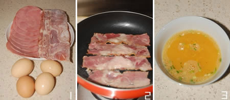 只有培根和雞蛋能做出什么好吃的?培根雞蛋卷也能填飽肚子